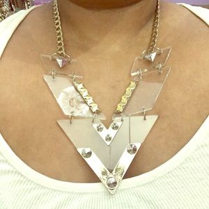 Acrylic Statement Necklace